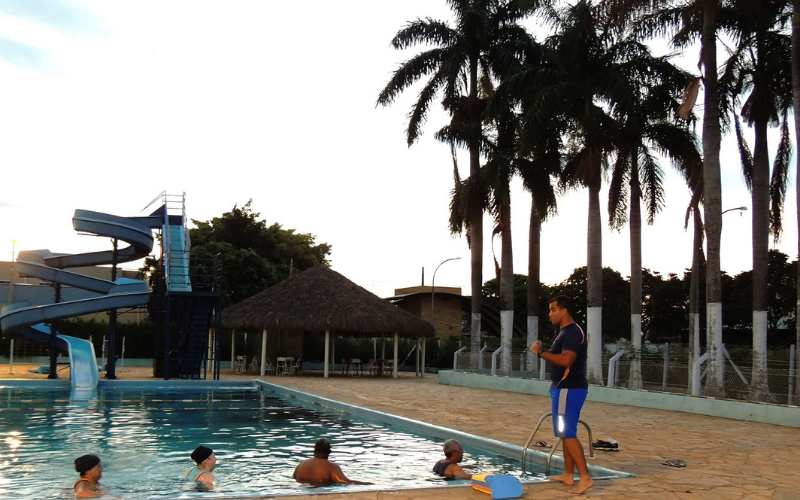 Hidroginástica no Clube – Sindicato dos Bancários